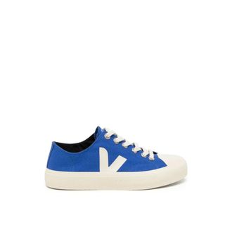 Veja Sneakers, female, Blue, 5 UK, Wata II Canvas Low-Top Trainers