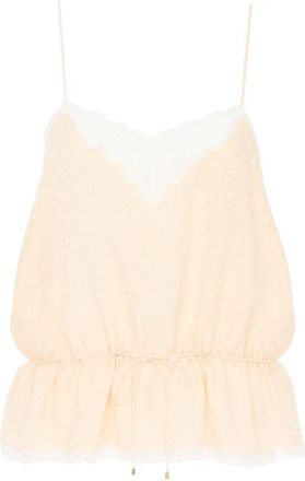 Chlo&eacute; Top in seta Chlo&egrave;