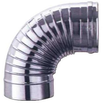 Ala Codo De Acero Inoxidable De 90&deg; Con 16 Alas