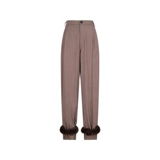 Darkpark Darkpark, Donna, Pantaloni, Marrone, XL, new