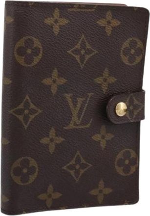 Louis Vuitton Pre-owned Day Planner Cover - Dames - Vintage Accessoires - Bruin - ONE Size - Vintage
