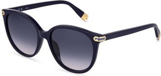 Furla SFUB12 0W74 Mens Sunglasses Blue Size 55