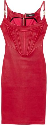 Versace Abito midi Medusa 95 - Rosso