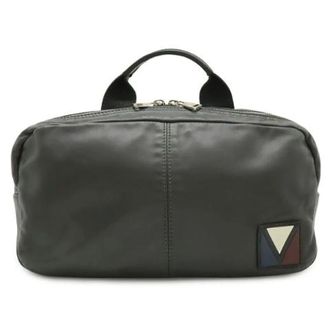 Louis Vuitton Pre-owned Belt Bags, female, Gray, Size: ONE SIZE Pre-owned Gaston V V Line waist bag