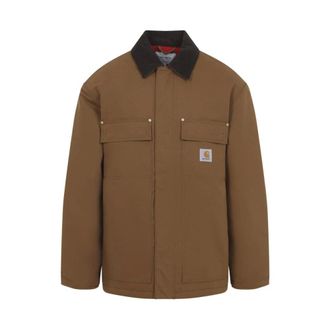 Carhartt Work in Progress Jassen, Heren, Bruin, XL, Katoen, Detroit Jacket