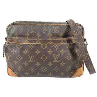 Louis Vuitton Pre-owned Monogram Canvas Shoulder Bag - unisex - Louis Vuitton Vintage - Vintage Shoulder Bags - Brown - ONE SIZE - Pre-owned