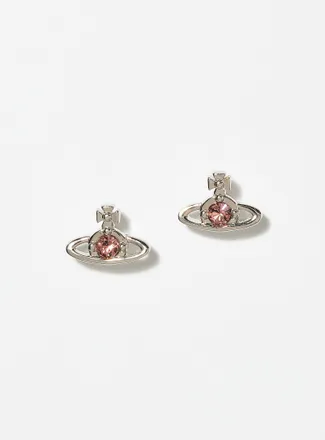 Vivienne Westwood Womens Nano Solitare earrings