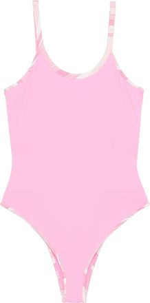 Pucci Badpak met ronde hals - Roze