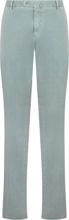 Fedeli Rechte broek - Heren - Straight fit broeken - Blauw - 3XL - Katoen - Broeken