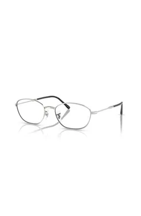 Ray-Ban 53mm Irregular optical glasses in Silver at Nordstrom