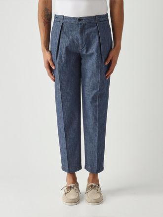 BRIGLIA 1949 Pantaloni slim fit in cotone