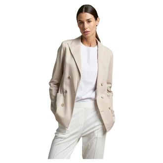 People of Shibuya Capospalla Tone - Dames - Jassen - Beige - Maat: M Zijde