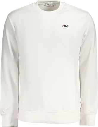 Fila Witte Katoenen Mannen Sweater
