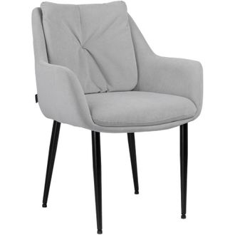 OEM Silla Tapizada Alex, Tela Gris Claro