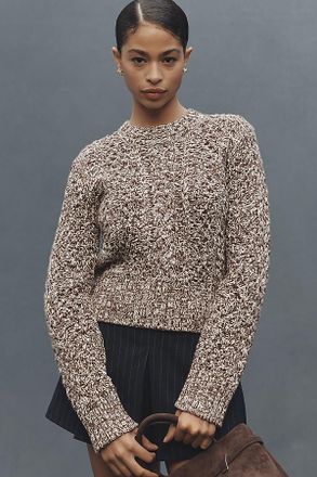 Pistola Denim Quinn Long-Sleeve Crop Sweater