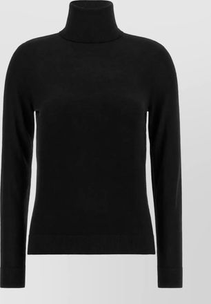 Lauren Ralph Lauren silk mohair ribbed turtleneck sweater
