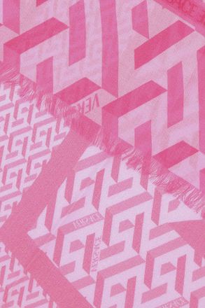 Versace Womens Printed Modal Blend Scarf 5p740 Exterior: Silk Sciarpe E Foulard Scarfs