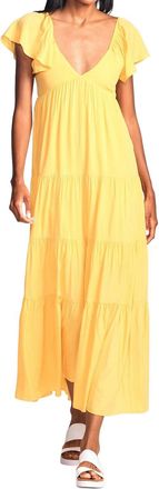 Pink Martini Jessica Dress In Yellow
