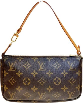 Louis Vuitton Brown Pochette (Pre-Owned)