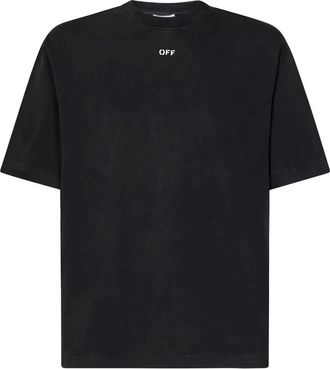 Off-white S.Matthew Skate T-Shirt - Heren - T-shirts - Zwart - S - Katoen - Tops