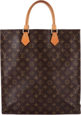 Louis Vuitton Sac Plat Bag Monogram Canvas tote bag - Bruin