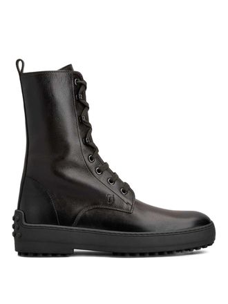 Tod's Winter Gommino leather ankle boots