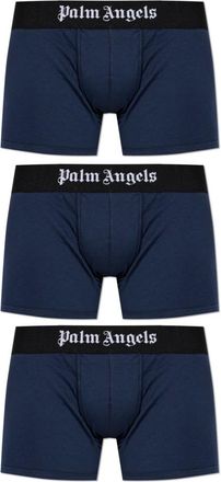 Palm Angels Uomo, Mutande, Blu, 2Xl, new