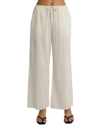 Onia Crinkle Gauze Drawstring Pant