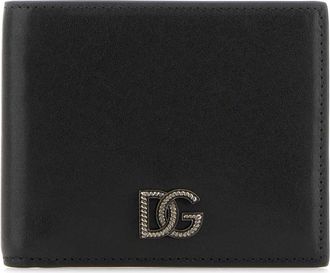 Dolce & Gabbana Black Leather Wallet