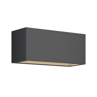 Lucande Lucande L&aacute;mpara De Pared Exterior bente En Negro Aluminio