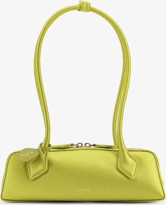Alaia Borsa a spalla Le Teckel in satin con logo frontale - ALAIA - gender_Woman