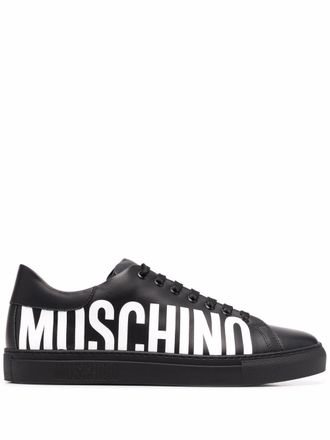 Moschino Sneakers con stampa - Nero