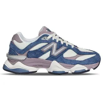 New Balance Womens 9060 - Running Shoes - Purple / Navy Size 5.5