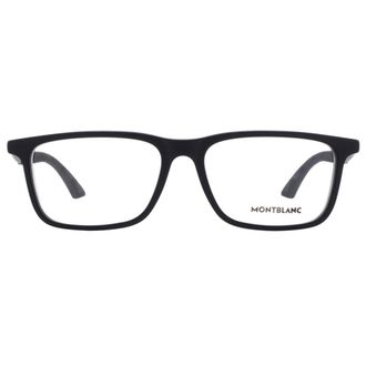 Montblanc Demo Rectangular Mens Eyeglasses MB0333O 001 55