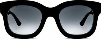 Thierry Lasry Handgemaakte Luxe Rechthoekige Zonnebril - unisex - Zonnebrillen - Zwart - 51 MM - Accessoires
