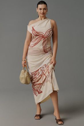 Sovere Lore Off-Shoulder Slip Maxi Dress