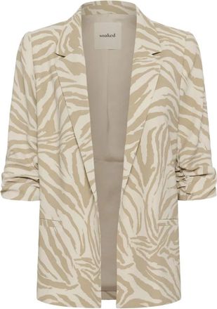 Soaked In Luxury Shirley Blazer - Dames - Blazers - Veelkleurig - XS - Polyester - Jassen