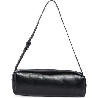 BCBGeneration Barrel Water Repellent Shoulder Bag in Black at Nordstrom Rack