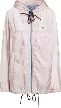 Prada Light Jackets, female, Pink, Size: XS Giubbotto