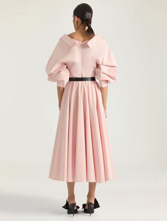Givenchy Pleated A-Line Skirt - Pink