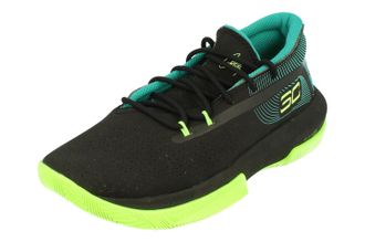 Under Armour Childrens Unisex Sc 3zero Iii Gs Basketball Black Trainers - Size UK 4.5