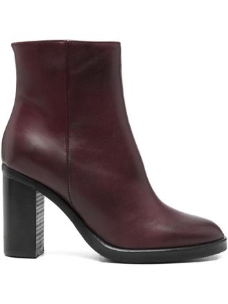Paola Parisi Roma 90mm block-heel boots - Red