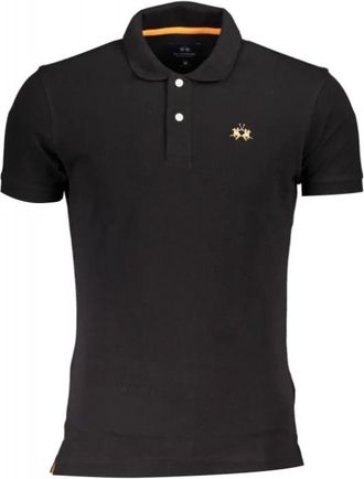 La Martina Hombre, Camisetas, Negro, Talla: L