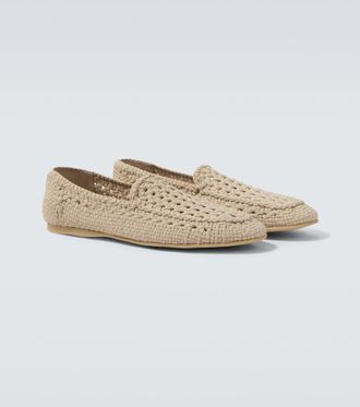 Dolce & Gabbana Woven loafers