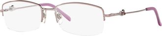 Sferoflex 51mm Square optical glasses in Pink at Nordstrom