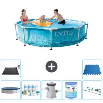 Intex Piscina Con Estructura Redonda - 305x76 Cm - 7-piezas S41325