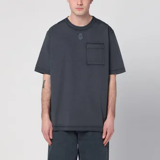 Alexander McQueen Faded black Skull T-shirt