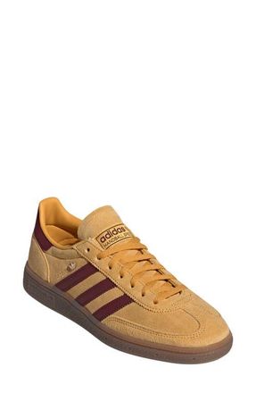 adidas Handball Spezial Sneaker in Preloved Yellow/Red/Gold at Nordstrom, Size 10.5
