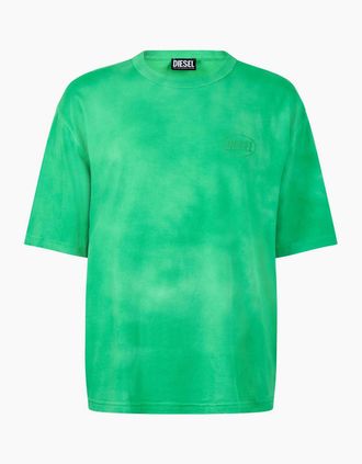 Diesel Mens T Wash Out ma - Green - Size: 34