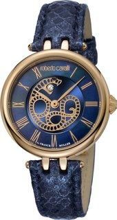 Roberto Cavalli by Franck Muller Quartz Blue Dial Ladies Watch EWLFBB-IFAA3-FM201